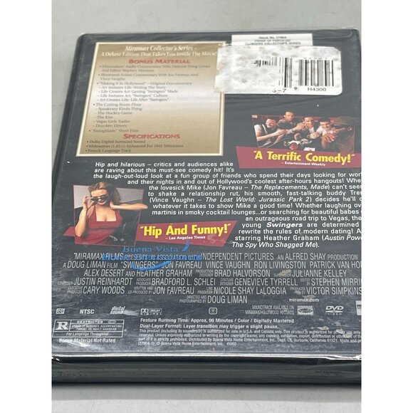 Swingers Miramax Collector's Series DVD Deluxe edition rated R English READ - Picture 3 of 5